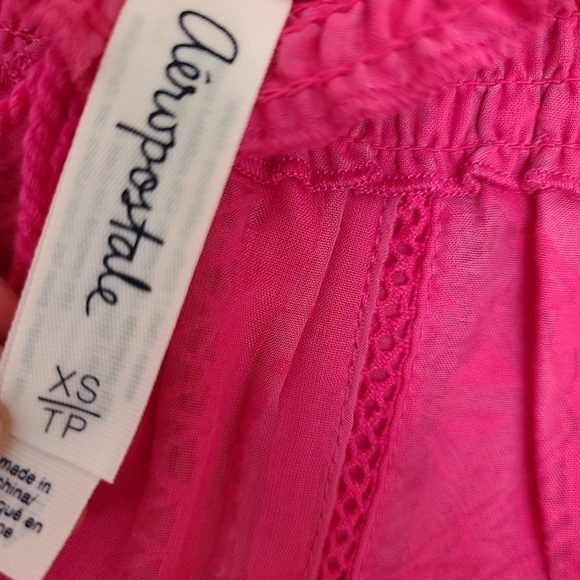 Aeropostale High Low Skirt. Colour Pink. Size XS. - Picture 3 of 6